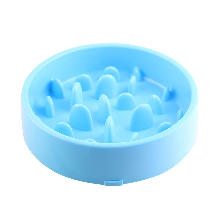 Slow Feed Pet Bowl with Anti-Choke Design and Mat